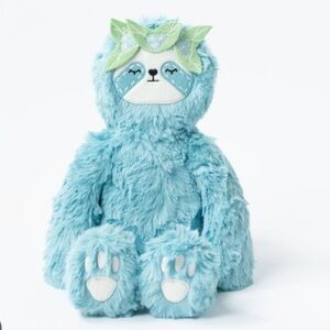 Slumberkins Blueberry Sloth Snuggler Plush - Light Blue